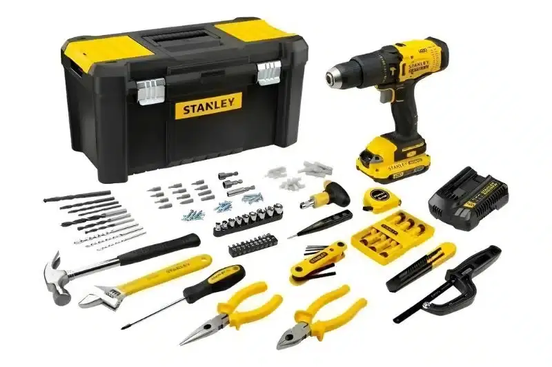 Kit Parafusadeira e Furadeira 20V STANLEY SCD711C1H-BR