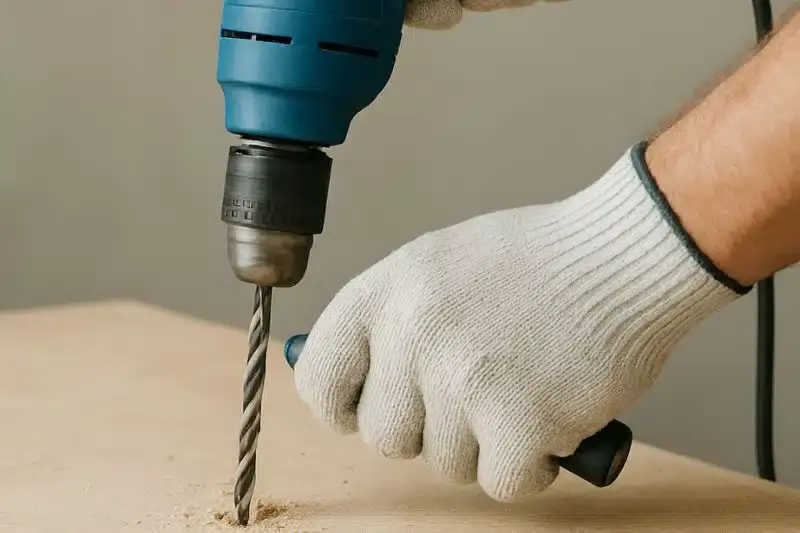 Defina o local antes de furar