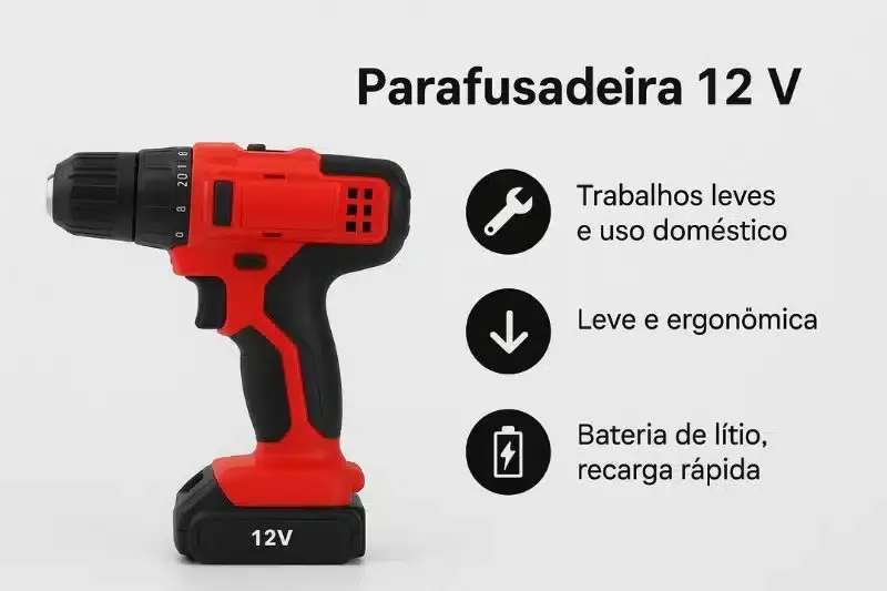 Parafusadeira 12 V
