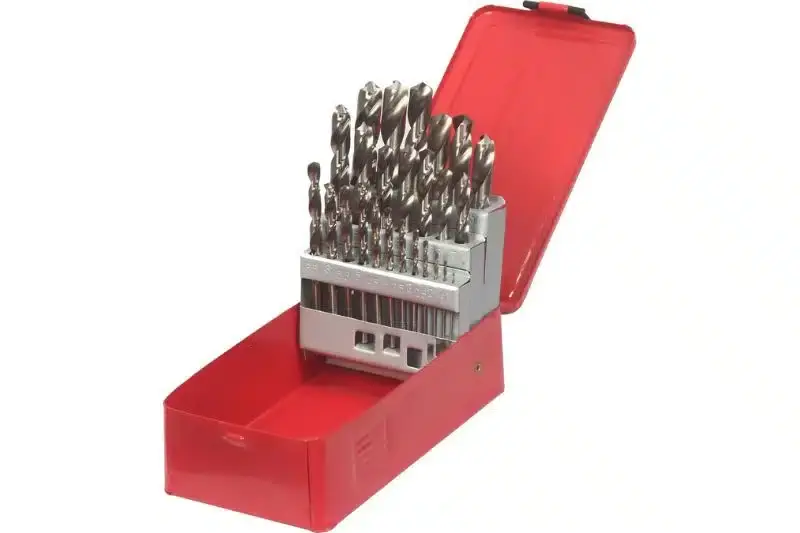 Kit Jogo De Brocas para ferro com 25 pçs Hss P/metais de 1,0mm à 13mm – TNT