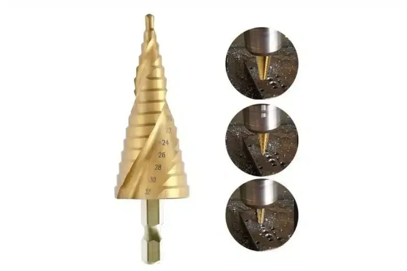 LORBEN Broca Escalonada Espiral Profissional de 4 a 32 mm ｜ GT6210