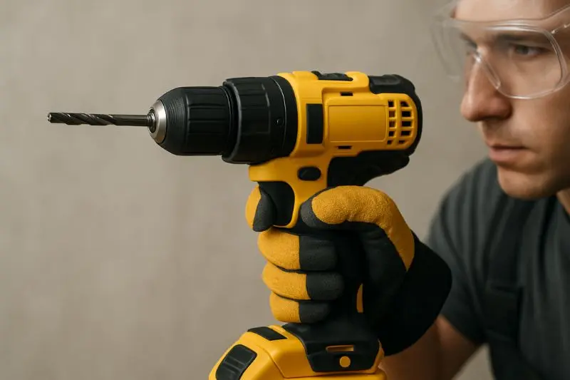 10 medidas de segurança no uso da furadeira