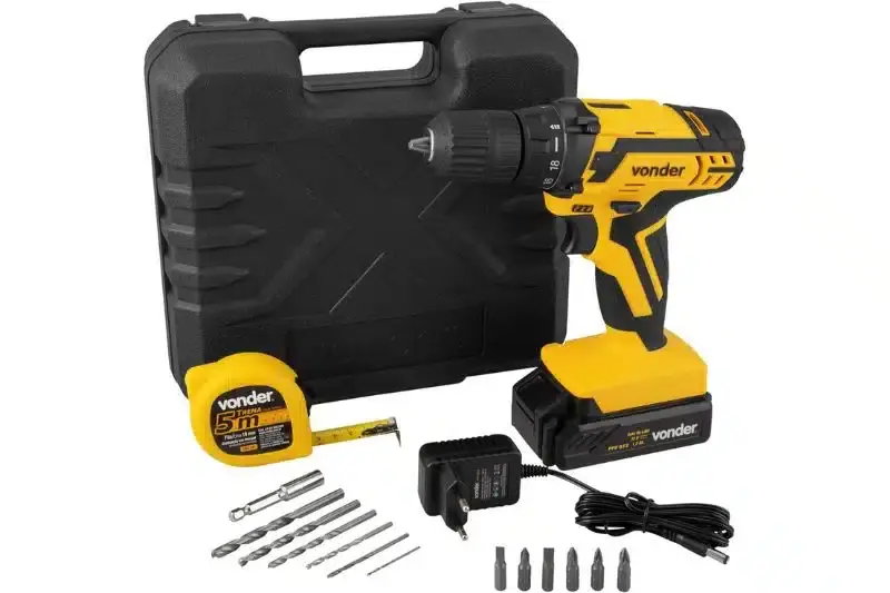 Parafusadeira e Furadeira Vonder 12 V