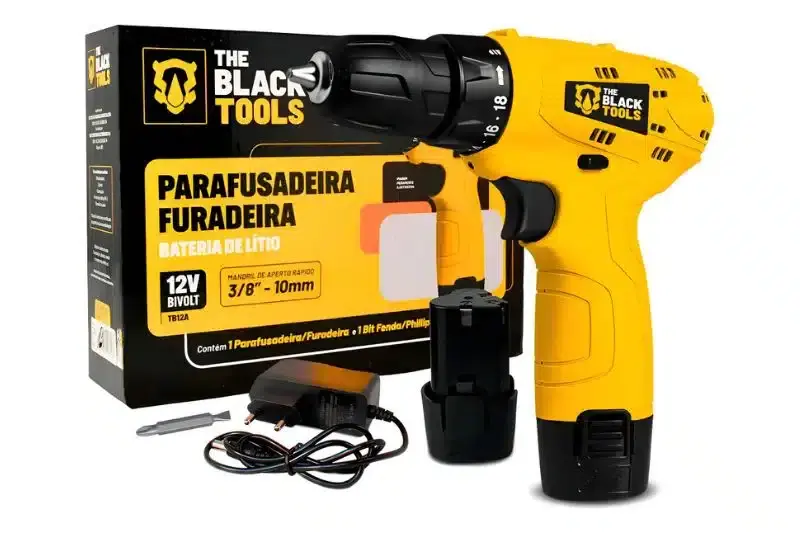Parafusadeira e furadeira The Black Tools TB12A